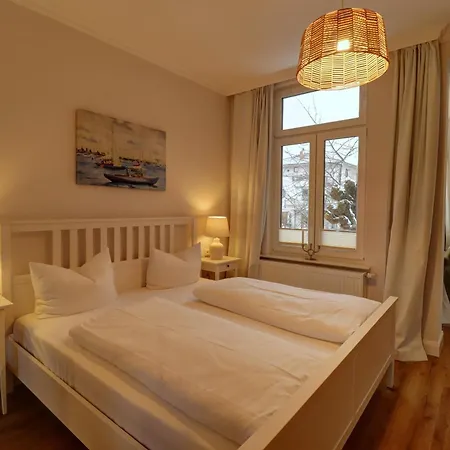 公寓 Johanna App 2 - Maritimes Wohnen In Bester Lage Mit Suedbalkon & Garten